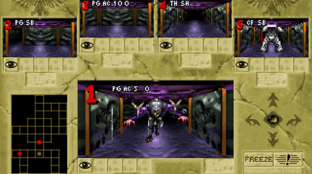 [27/04/2010] Screenshot aus Space Hulk (PC / Amiga)