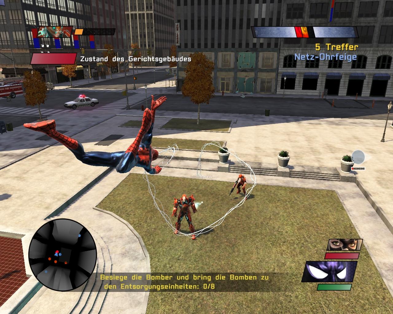 [20/04/2010] Spider-Man: Web of Shadows - Durchschnittswertung: 53,89 Prozent - Zwar bietet das Spiel eine von einem Film losgelöste Story, doch es ist ein Button-Masher mit repetivem Gameplay und kofuser Geschichte.
