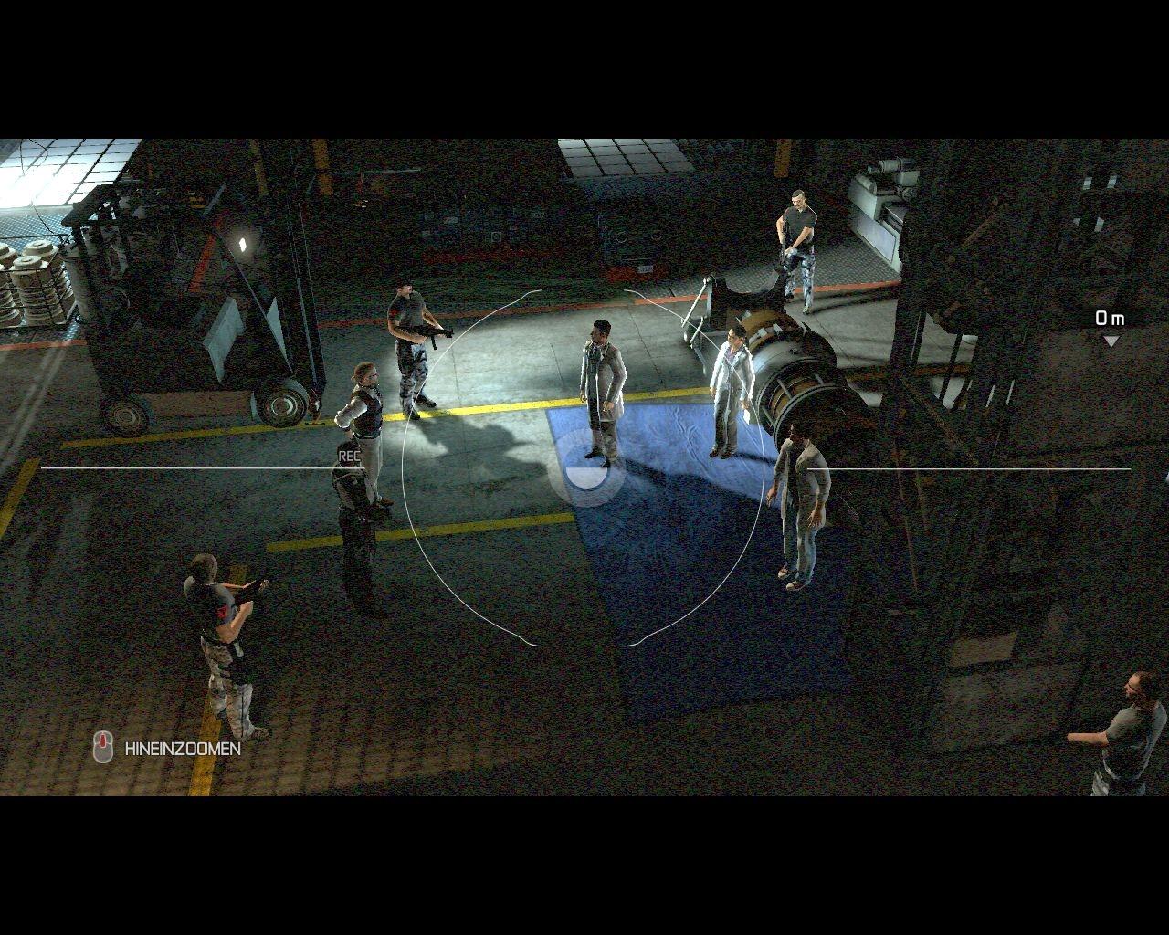 [29/04/2010] Als wir ein Labor infiltrieren, schnellt der Spielspaß nach oben: Wir fühlen uns wie Batman in Arkham Asylum, während wir Gegner unerkannt ausschalten.