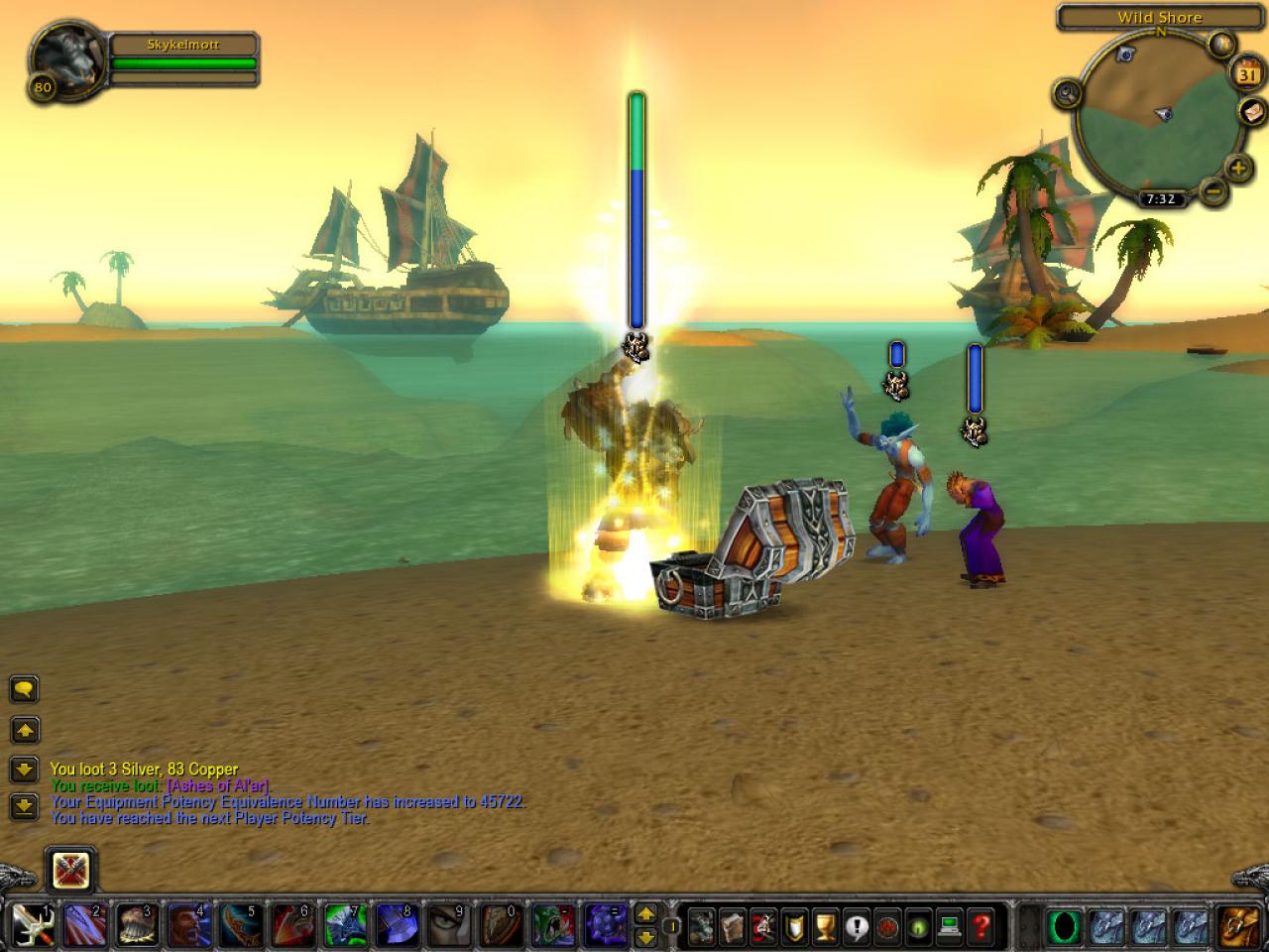 [02/04/2010] Aufregen weil ein Item an ein Gruppenmitglied geht - World of Warcraft verfügt über zahlreiche Ausrüstungsgegenstände. Einige sind gut, andere noch besser. Es ist logisch, dass jeder Spieler die beste Ausrüstung möchte. Doch diese gibt es meist nur bei großen Bossen in Instanzen und diese werfen wiederrum nicht genügend Items für alle Mitspieler ab. Deshalb wird bereits im Vorfeld festgelegt wer welches Item erhält beziehungsweise welche Spieler darum würfeln. Sollten Sie ein Item nicht erhalten, dann regen Sie sich nicht auf. Beleidigen Sie nicht Ihre Mitspieler, sondern versuchen Sie Ihr Glück beim nächsten Mal erneut.