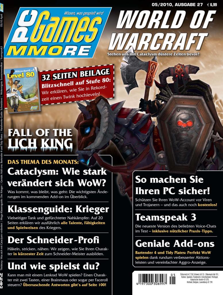 [29/04/2010] Die aktuelle PC Games MMORE 05/10