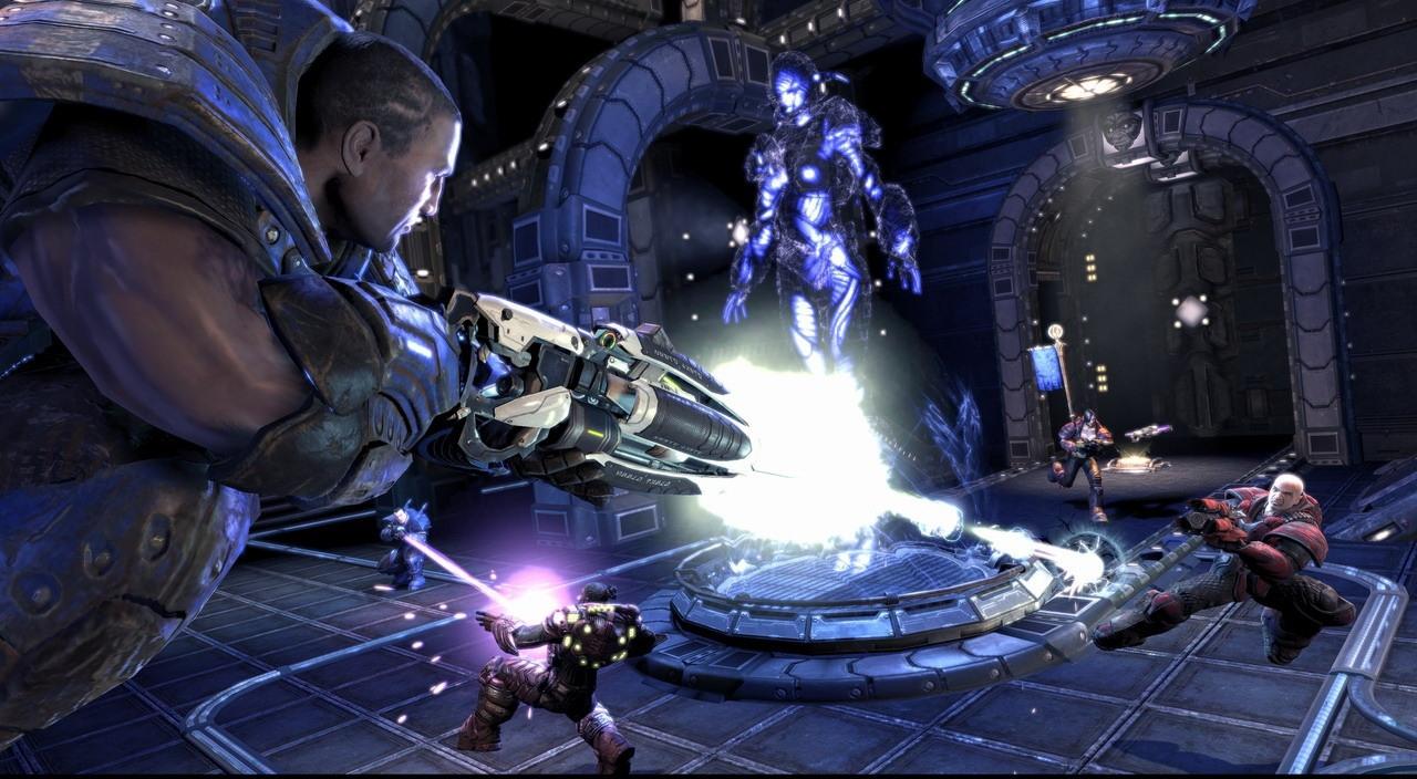 [19/04/2010] Unreal Tournament 3 - Beim dem jüngsten Sprössling der Reihe musste die Schere angelegt werden. Die USK 16-Freigabe wurde mit dem Verzicht auf sämtliche Blut- und Splattereffekte erkauft. 
