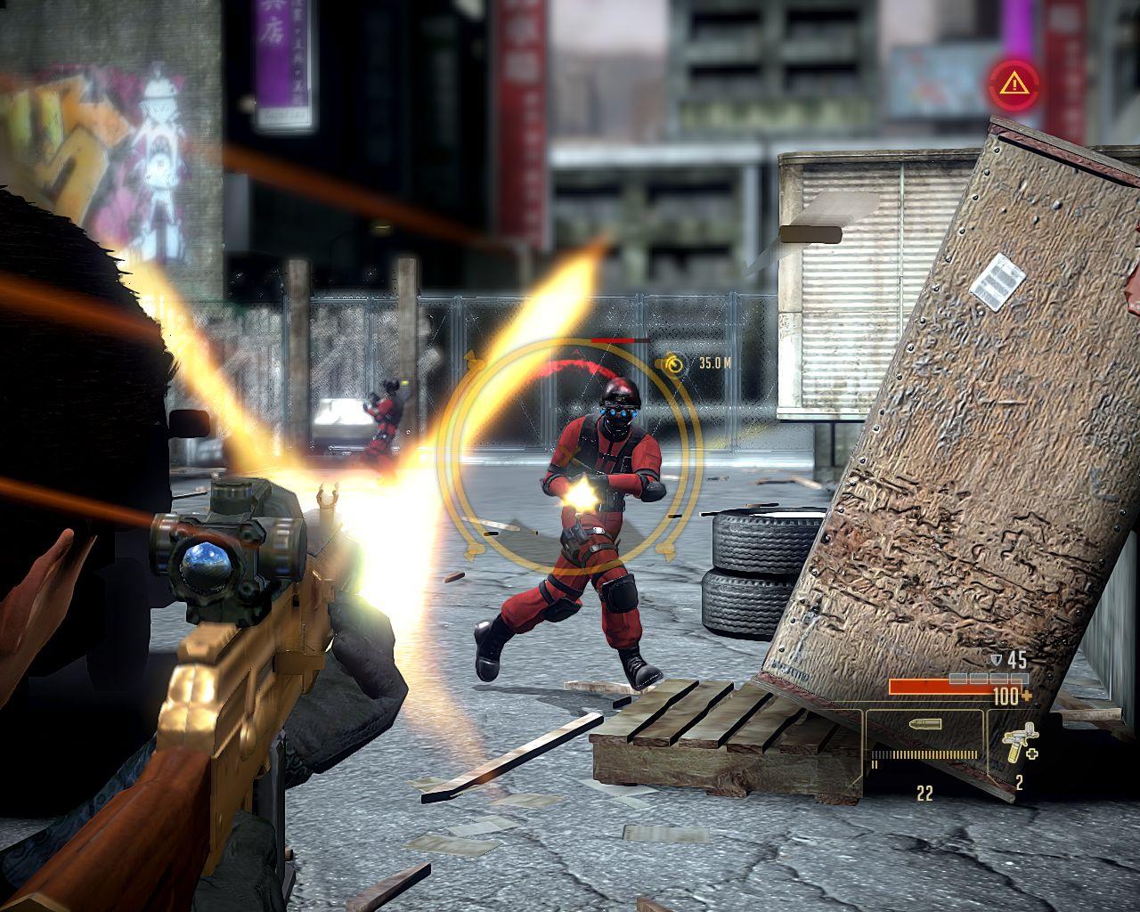 [26/05/2010] Schießereien sind bei Alpha Protocol an der Tagesordnung, obwohl Sie viele Missionen auch ohne Waffengewalt lösen können. 