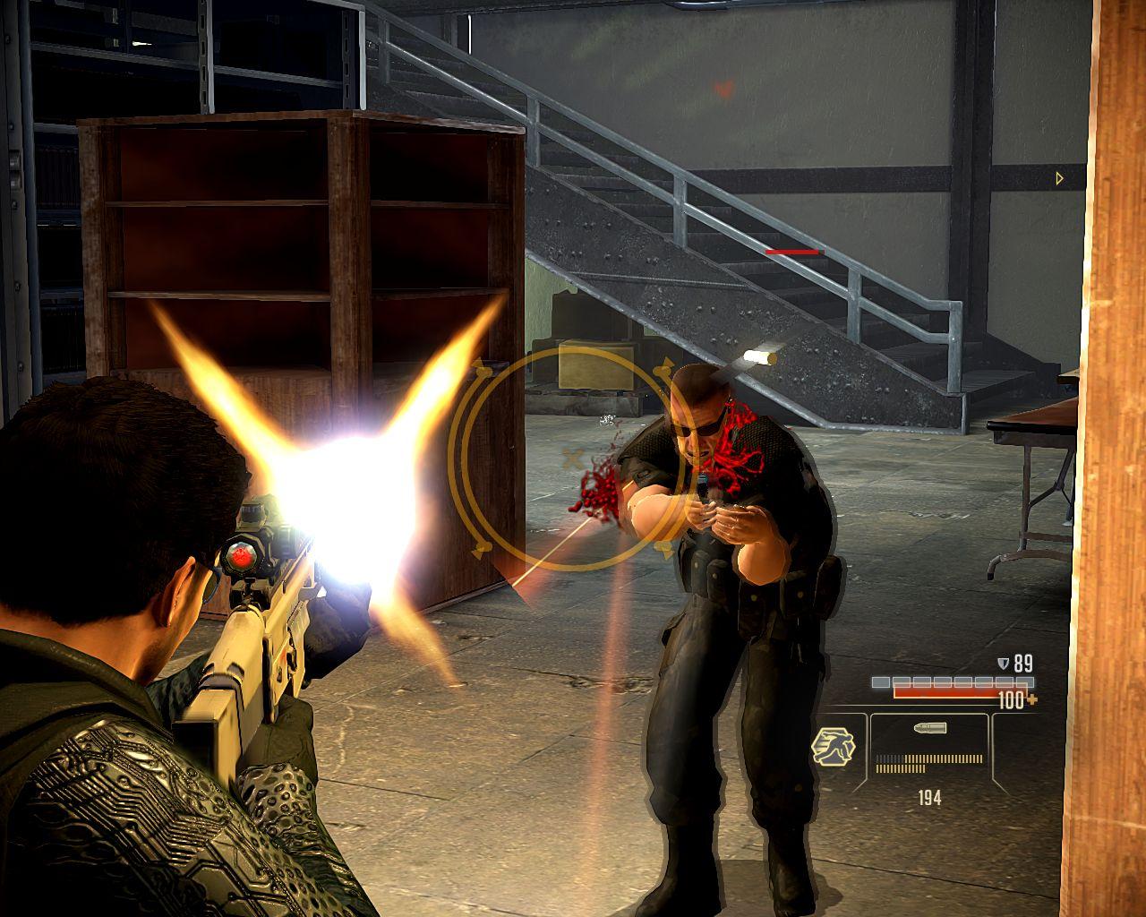 [26/05/2010] Die künstliche Intelligenz in Alpha Protocol ist nicht die Beste. Immer wieder laufen Ihnen Feinde direkt ins Feuer. 