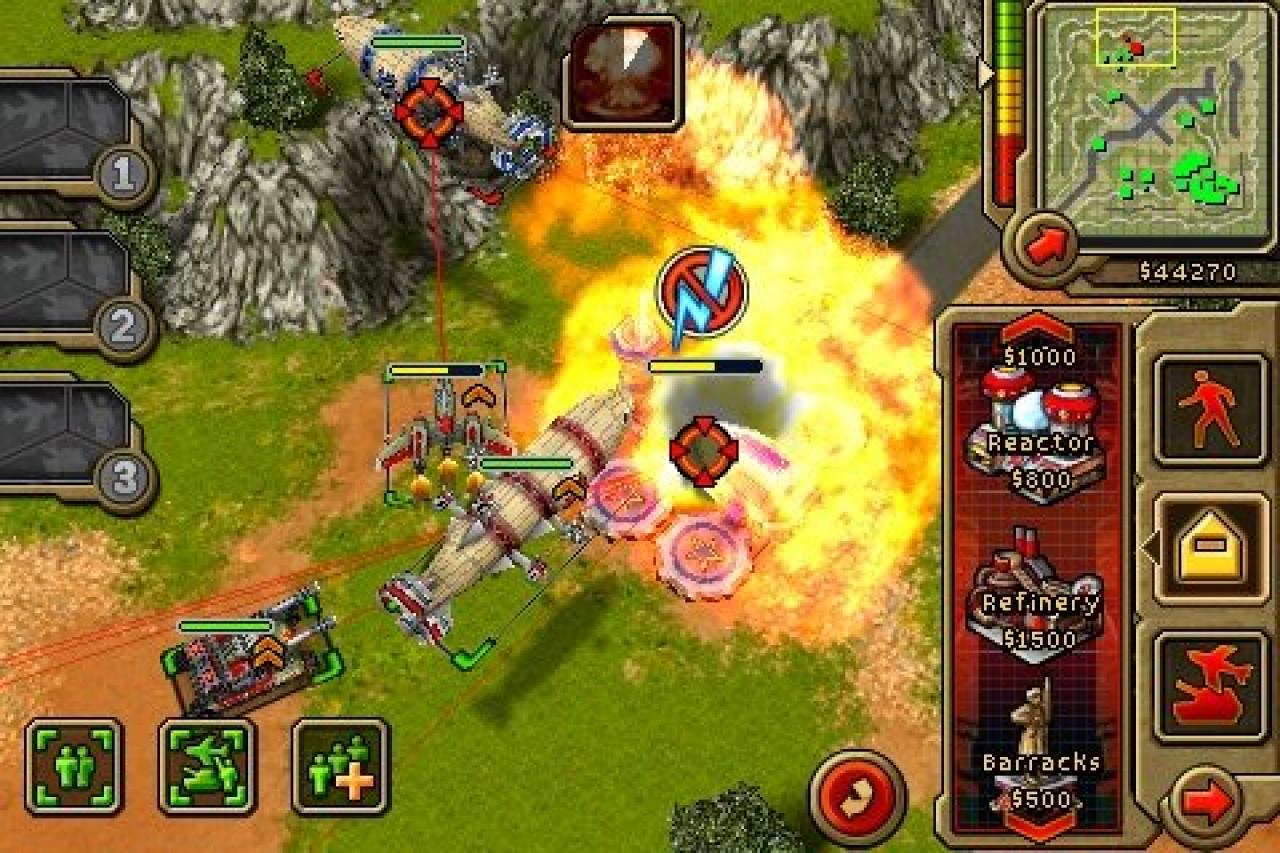 [19/05/2010] iPad und iPhone: Command & Conquer-Fans die sich an der zu schrillen Grafik von Alarmstufe Rot 3 störten, sind mit der iPhone-Version vielleicht glücklicher.
