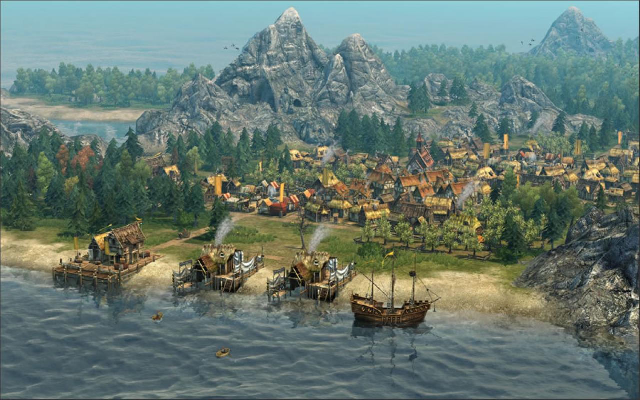 [27/05/2010] Screenshot aus Anno 1404.