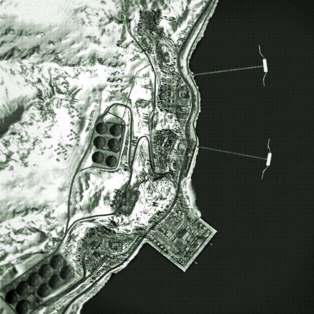 [12/05/2010] Die Conquest-Map erstreckt sich entlang der Küste des Städtchens Valdez aus dem Battlefield-Universum. Vor dem Panorama der City - auf der anderen Seite des Flusses - bieten zahlreiche Barracken und Kleinhäuser Deckung und jede Menge Raum für taktische Spielereien.