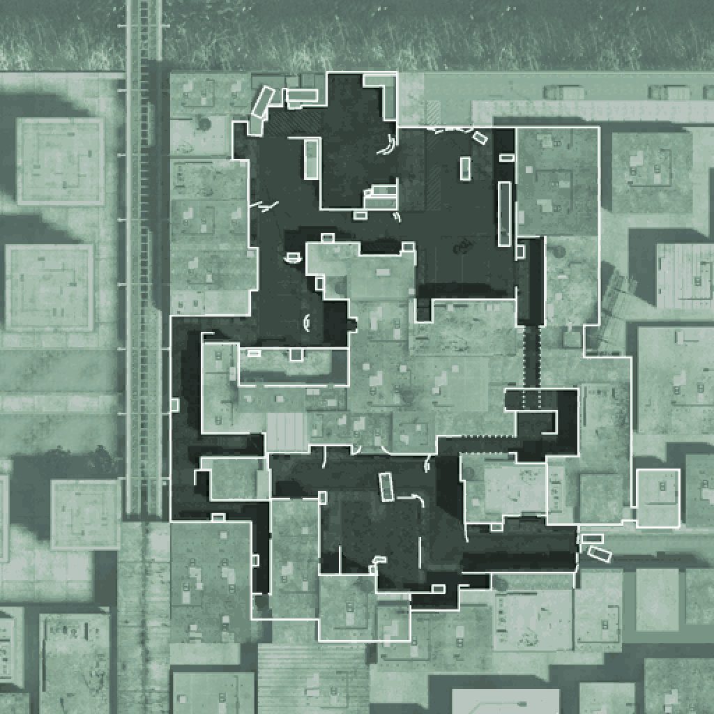 [12/05/2010] Mehrere Seitengänge und verschiedene Innen- und Außenbereiche machen diese Map aus. Das zweistöckige Hauptgebäude befindet sich zentral auf der Map und verbindet die Spawnpunkte beider Parteien. Im und ums Hauptgebäude wird der Großteil der Action stattfinden.