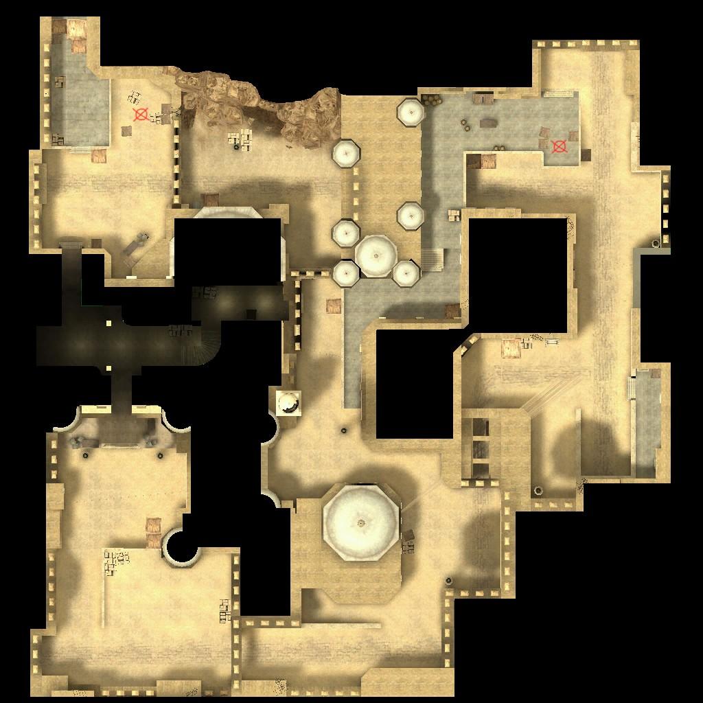 [12/05/2010] Zusammenfassend für beide Spiele kommt nur De_Dust2 in Frage. Der Aufbau der Map mit jeweils drei Zugängen zu den Bombenplätzen hat schon so manchen Team-Leader zu abenteuerlichsten Team-Ansagen und -Strategien verführt.