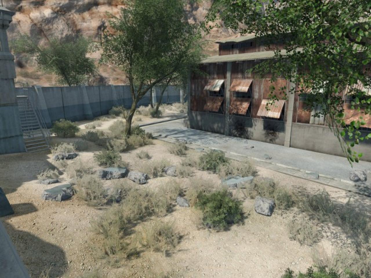 [12/05/2010] Crysis: Mesa zählt zu den beliebtesten auf den Crysis-Servern. Das Geschehen konzentriert sich auf einen Komplex, der von Felsen umgeben ist. Die richtige Stimmung kommt durch verlassen wirkende, heruntergekommene Bruchbuden auf, in denen sich häufig Taktik-Künstler einbunkern und auf ihre Beute warten.