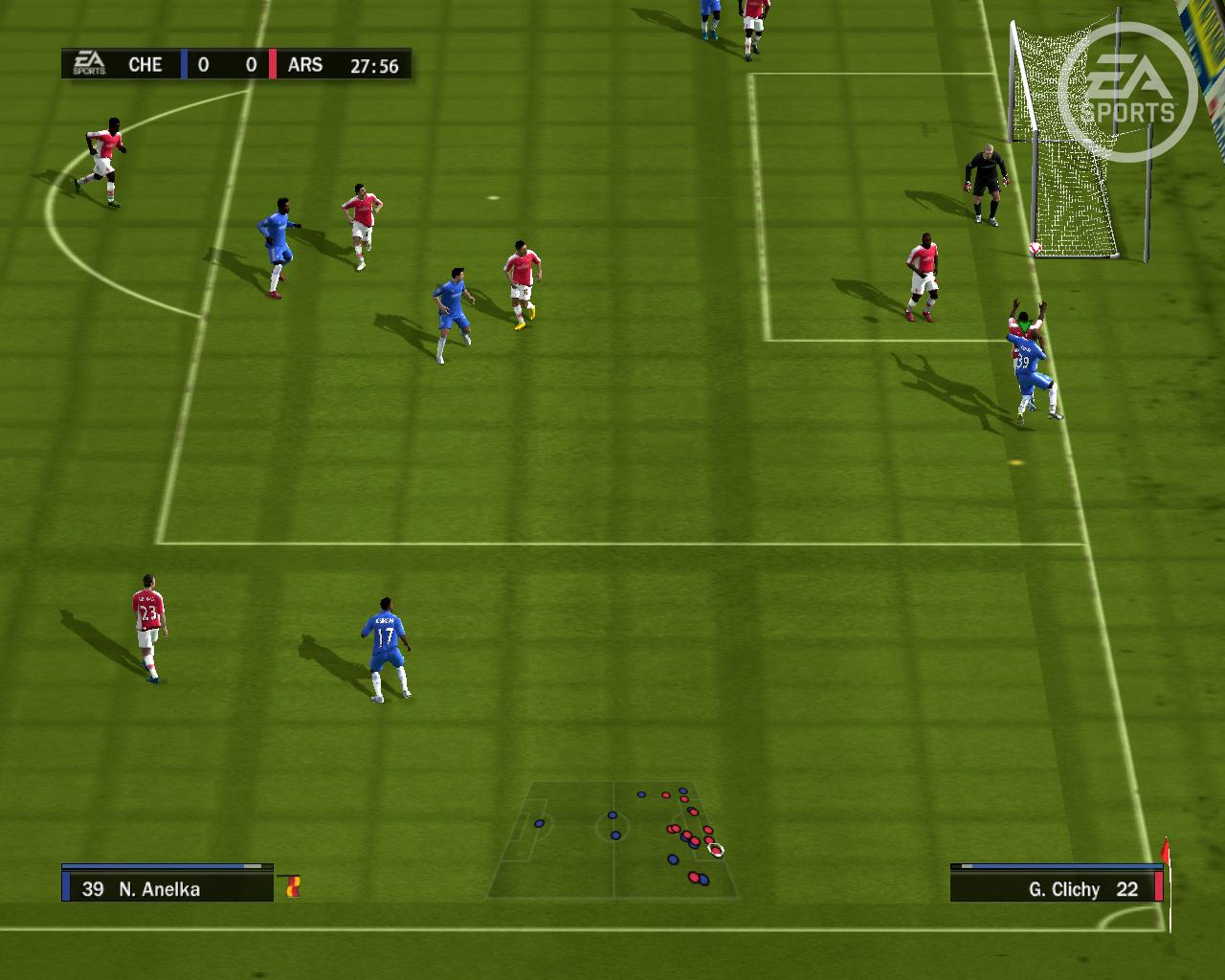 [19/05/2010] PC: Hier sehen wir einen Screenshot aus FIFA 10.