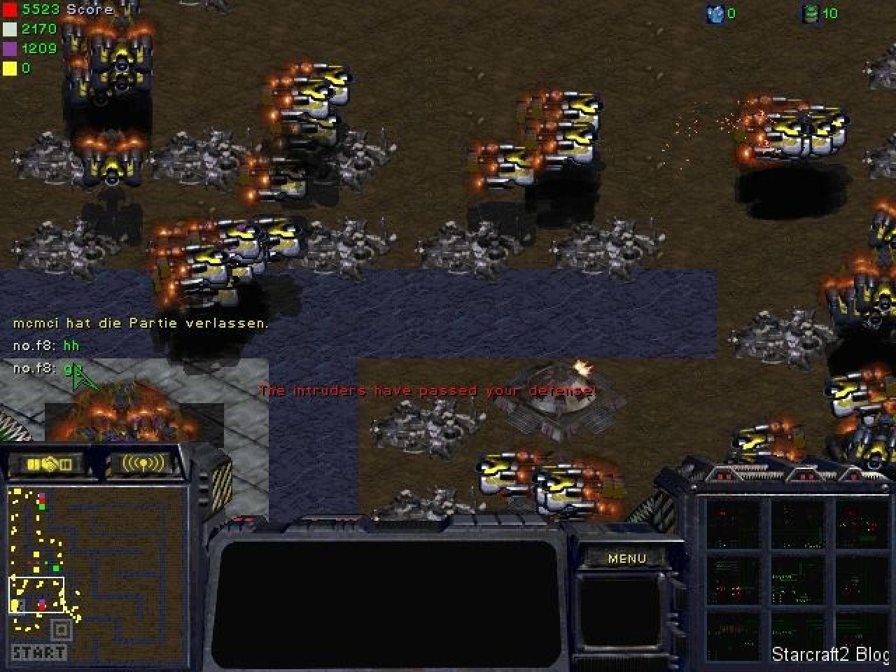 [26/05/2010] Im Verlauf des Spiels bei Amazing Turret sorgen fortgeschrittene Gegnerwellen für ein wahres Schlachtfest.