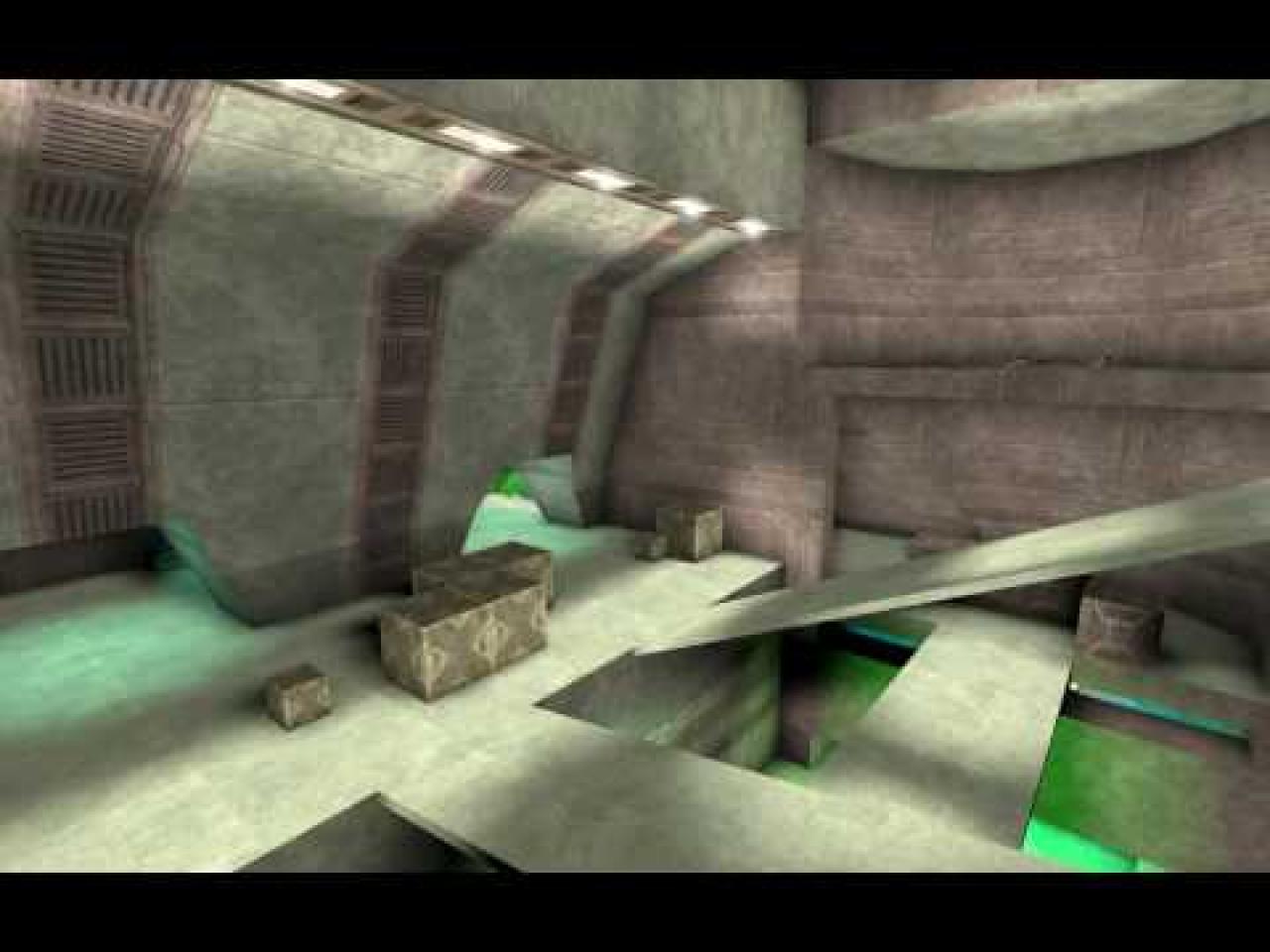 [12/05/2010] Unreal - DM_Deck16: Auf drei Ebenen verteilt sich hier das Geschehen. Eine durchdachte Verteilung der Waffen, sowie genügend Freiraum und enge Gänge machen die Map zum idealen Spielplatz aller Spieler-Typen.