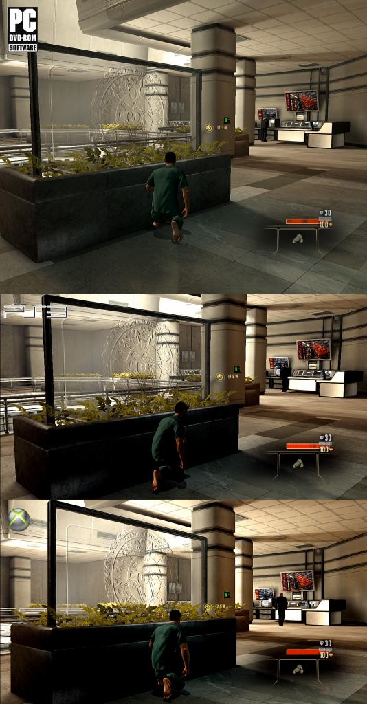 [28/05/2010] Alpha Protocol im Grafikvergleich - PC (oben) vs. Playstation 3 und Xbox 360 (unten). (9)