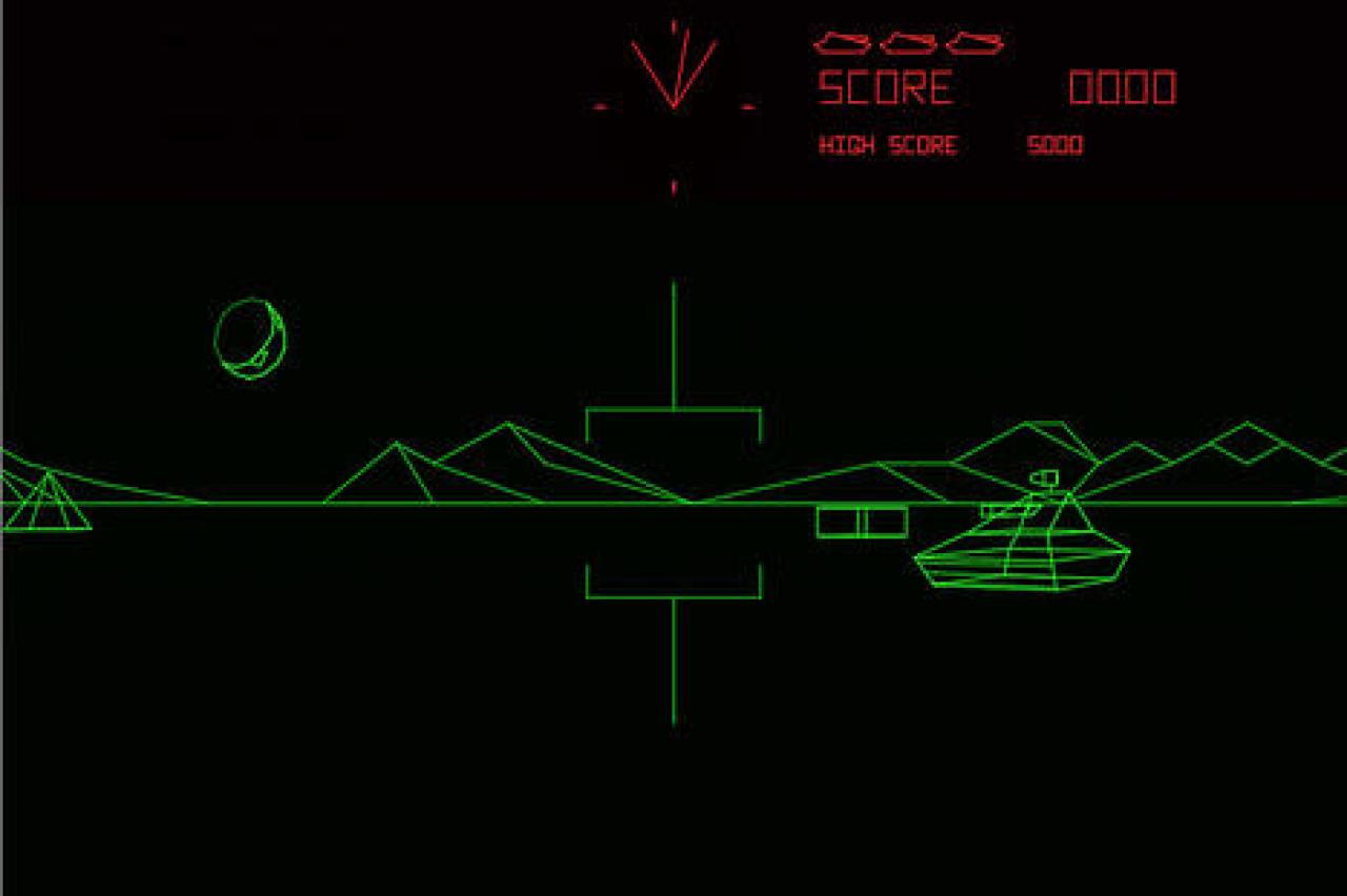 [12/05/2010] Auch Battlezone erschien mit Vektorgrafik.