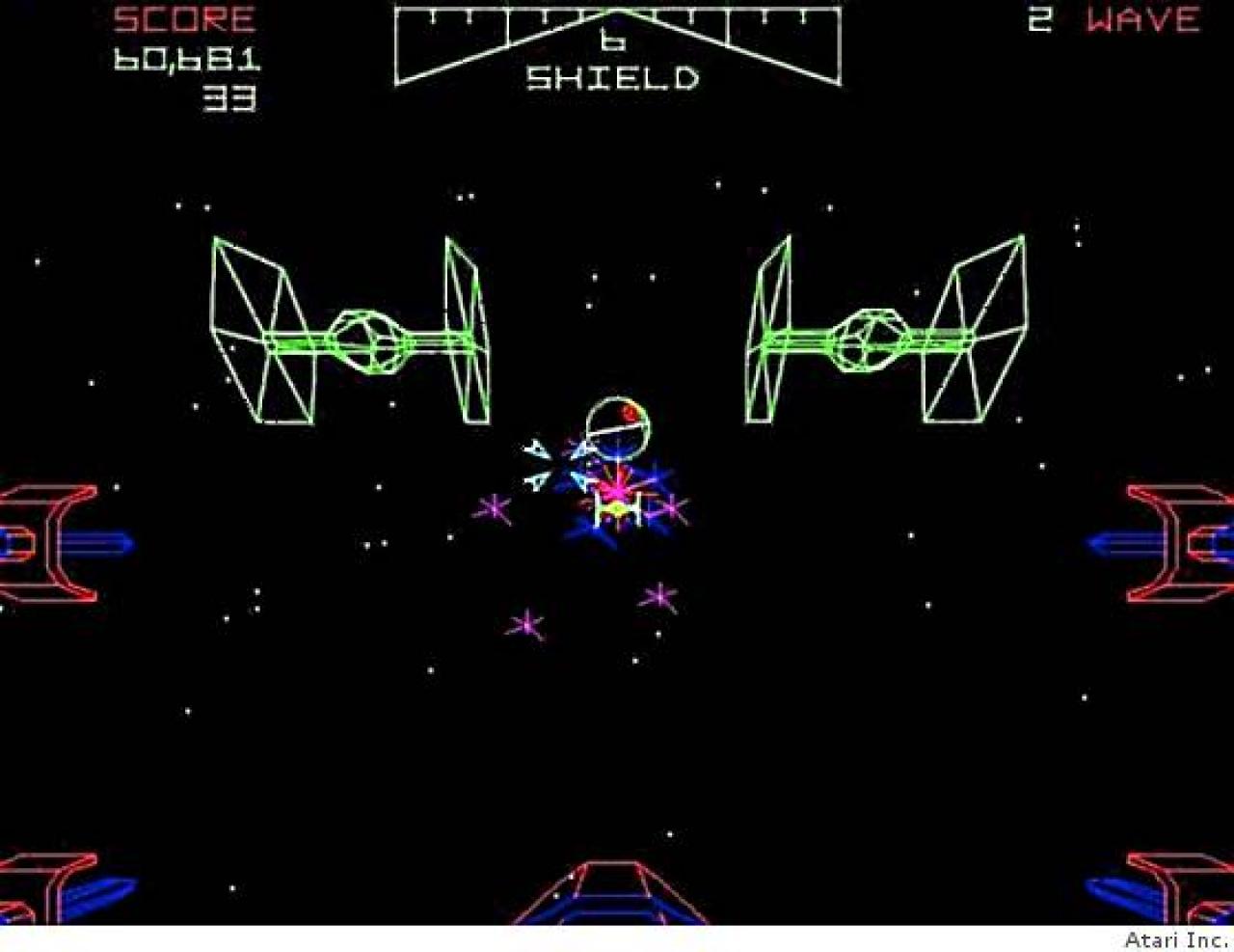 [12/05/2010] Star Wars: The Arcade Game setzte Anfang der 1980er Jahre auf Vektorgrafik.