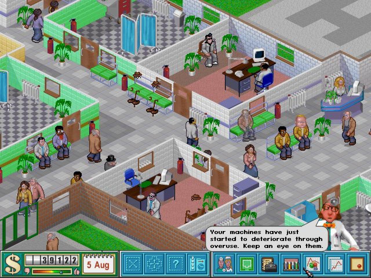 [14/05/2010] Platz 15: Theme Hospital - 3,99 Millionen verkaufte Exemplare.