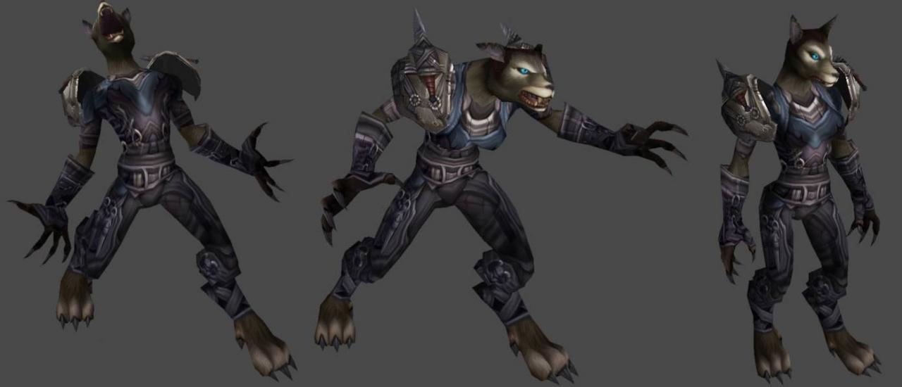 [20/05/2010] Die Worgen sind eine der neuen spielbaren Rassen in World of Warcraft: Cataclysm. Im Bild sehen Sie die weibliche Form, die erst im späteren Verlauf der Beta-Phase kam.