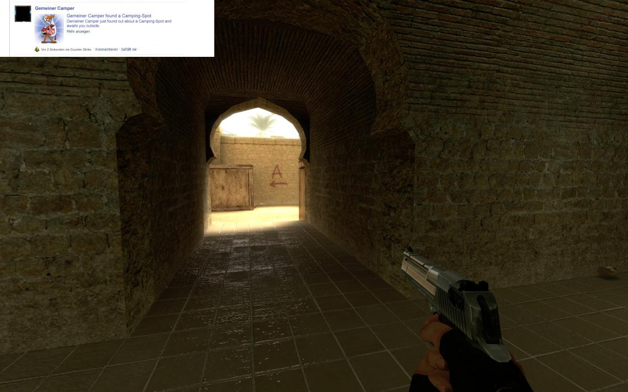 [09/06/2010] App-Notifications: Die Camper-App von Facebook dürfte häufig eingesetzt werden. Der Mitteilungsbedarf sorgt für einen fairen Counter-Strike-Betrieb. Klicken Sie ins Bild für die Details.