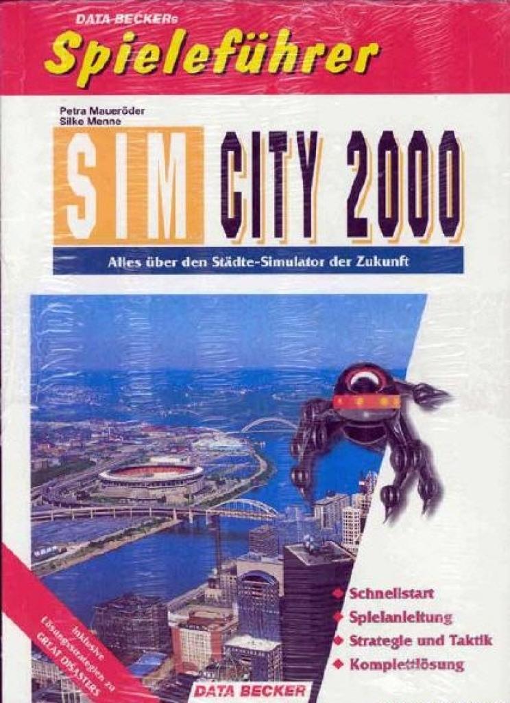 [02/06/2010] Anders, als es der Titel suggeriert, erschien dieses SimCity nicht im Jahr 2000, sondern 1993 - genau wie das Buch.