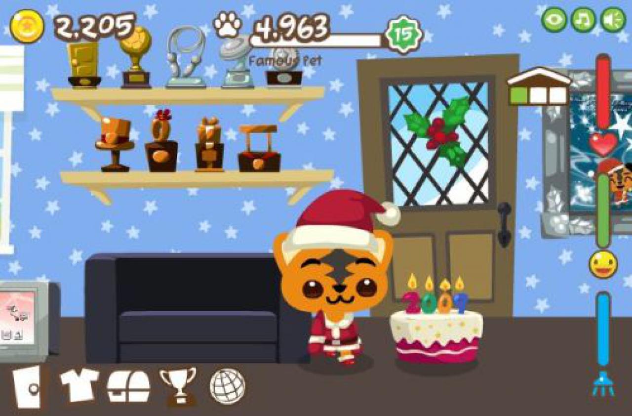 [30/06/2010] Platz 10: Pet Society gibt dem Spieler die Möglichkeit, Haustierpflege-Skills herauszufordern. Daran probieren sich 18 Millionen Menschen.