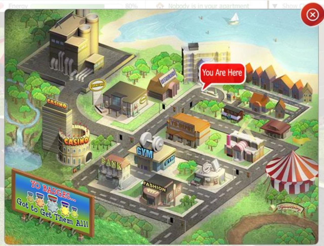 [30/06/2010] Platz 16: YoVille von Zynga kommt mit dem beliebten Spielprinzip des Dorf- und Städtebaus auf 11,37 Millionen potenzielle Bürgermeister.
