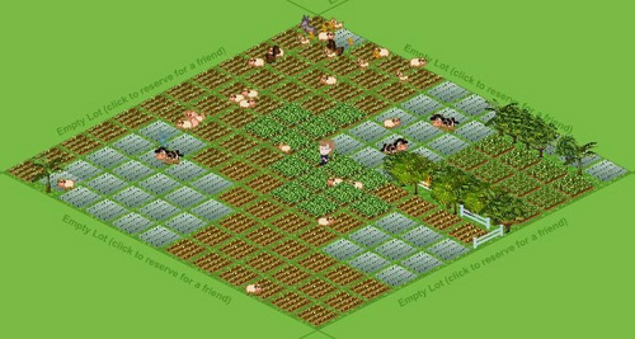[30/06/2010] Platz 20: Farm Town bringt es mit 9,07 Millionen Landwirten nur auf einen Bruchteil der Farmville-Spieler.