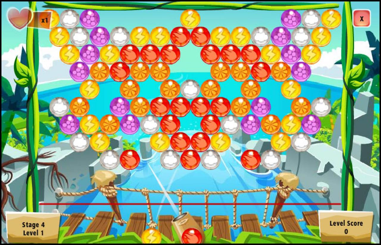 [30/06/2010] Platz 25: Bubble Island sichert sich den 25. Platz der beliebtesten Facebook-Games. Die Aufgabe: Das altbekannte Spielprinzip, gleiche Farben zusammen zu bringen, begeisterte im Mai 6,031 Millionen Spieler.