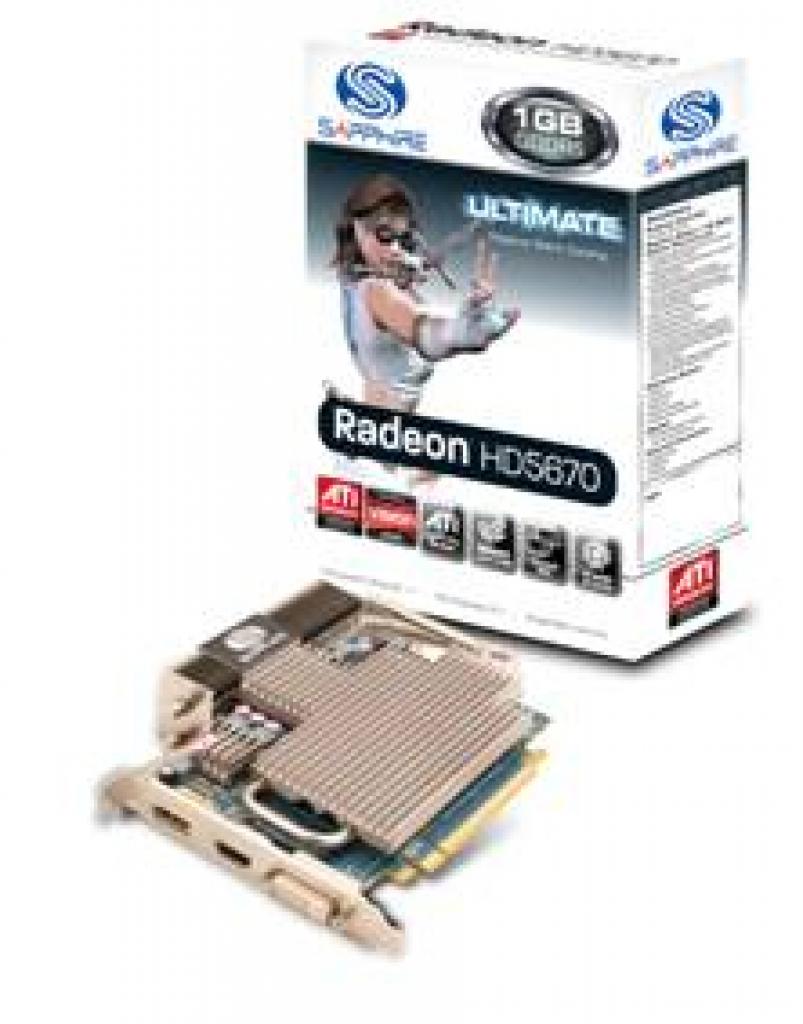 [25/06/2010] Sapphire Radeon HD 5670, hier die 85 Euro teure passiv gekühlte Variante