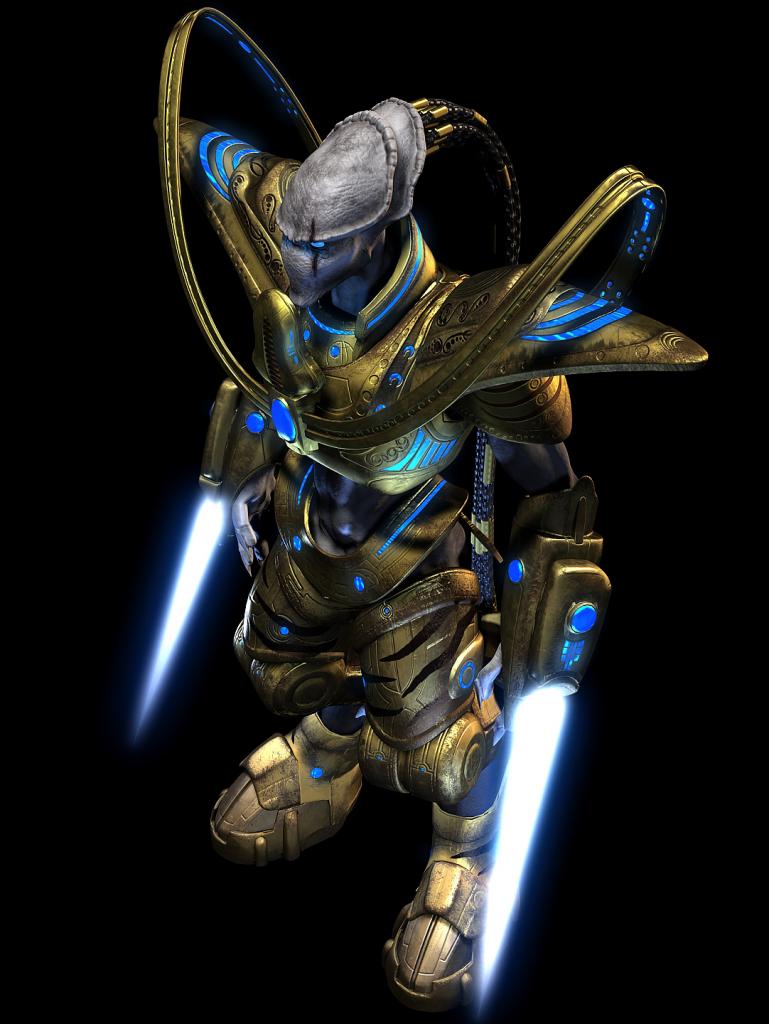 [11/06/2010] Die Protoss aus Starcraft snd eine stolze außerirdische Rasse mit Psi-Fähigkeiten. Ihre Erzfeinde sind die Zerg. Die Protoss setzen auf enorm starke Einheiten und sind die Lieblinge vieler Profispieler.