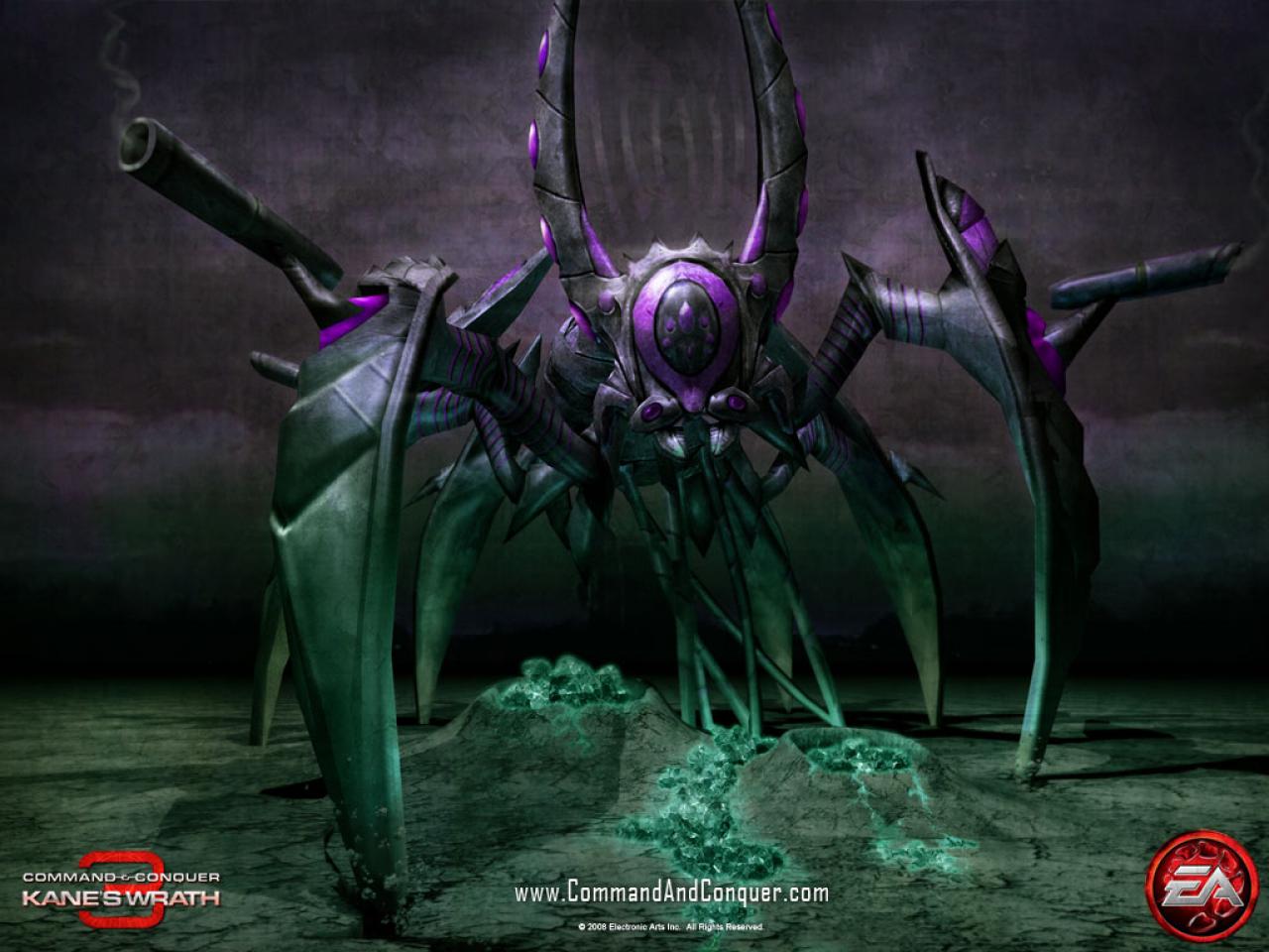 [11/06/2010] Nur wenig ist über die Scrin bekannt, die Alien-Rasse aus der Command & Conquer-Reihe. Zwar war ihre Existenz schon immer bekannt, doch erst in C&C 3: Tiberium Wars war die Rasse spielbar.