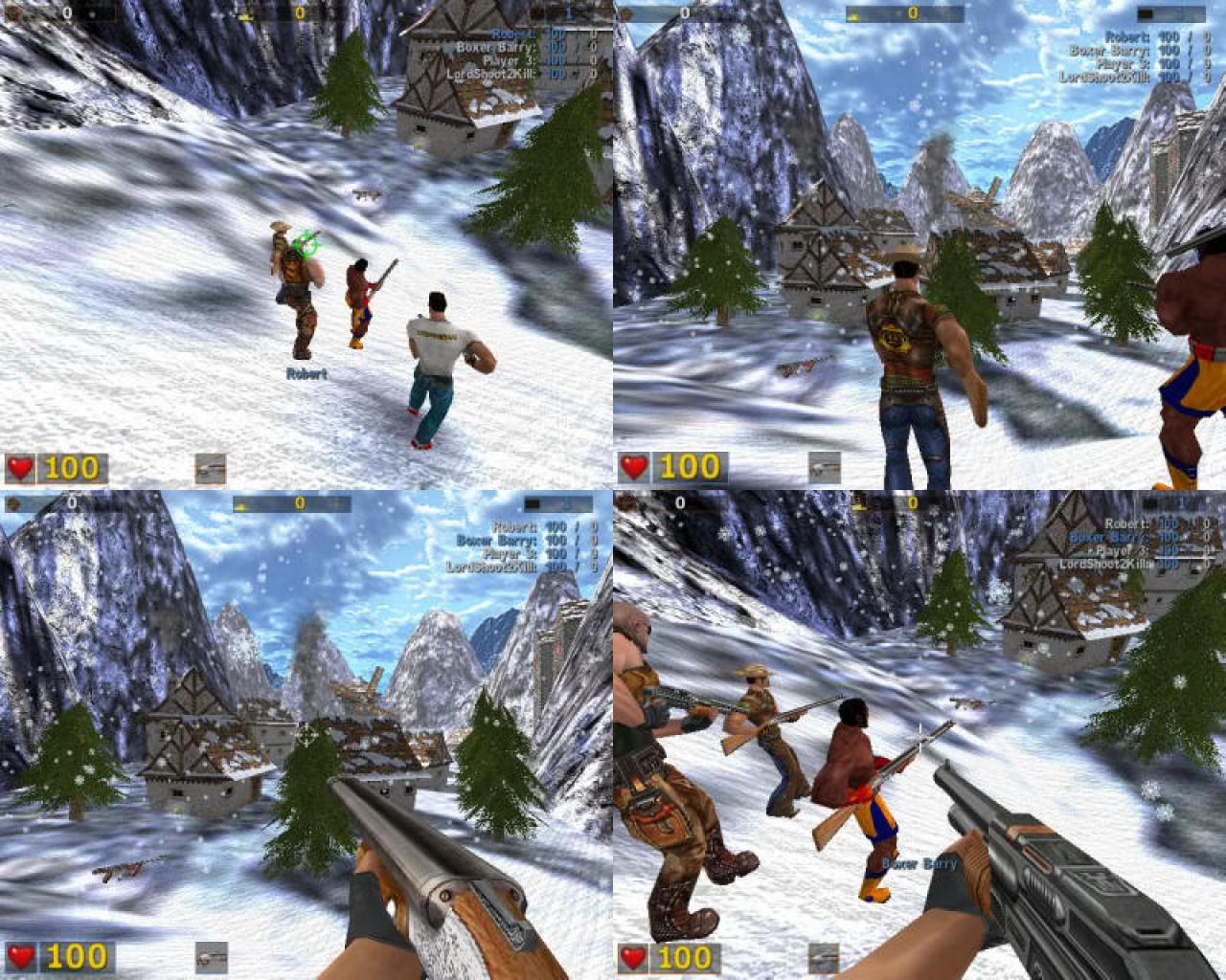 [24/06/2010] Der Dauerfeuer-Baller-Spaß Serious Sam: The Second Encounter lässt sich an einem Computer mit bis zu vier Spielern gleichzeitig durchspielen.