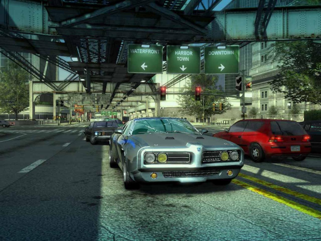 [20/07/2010] Burnout Paradise: Hier sehen wir das Criterion-Rennspiel in Standard-Optik.
