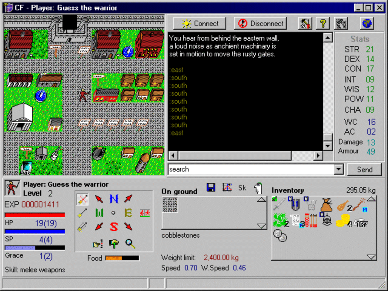 [14/07/2010] Crossfire: Crossfire ist ein Koop-Multiplayer- und Mittelalter-Adventure-RPG mit ziemlich simpler Optik. Dennoch gibt es über 150 Monster, 3000 Maps, ein Magie-System, 13 Rassen, 15 Klassen, ein Skillsystem und eine Menge Artefakte und Schätze. Beachtlich!