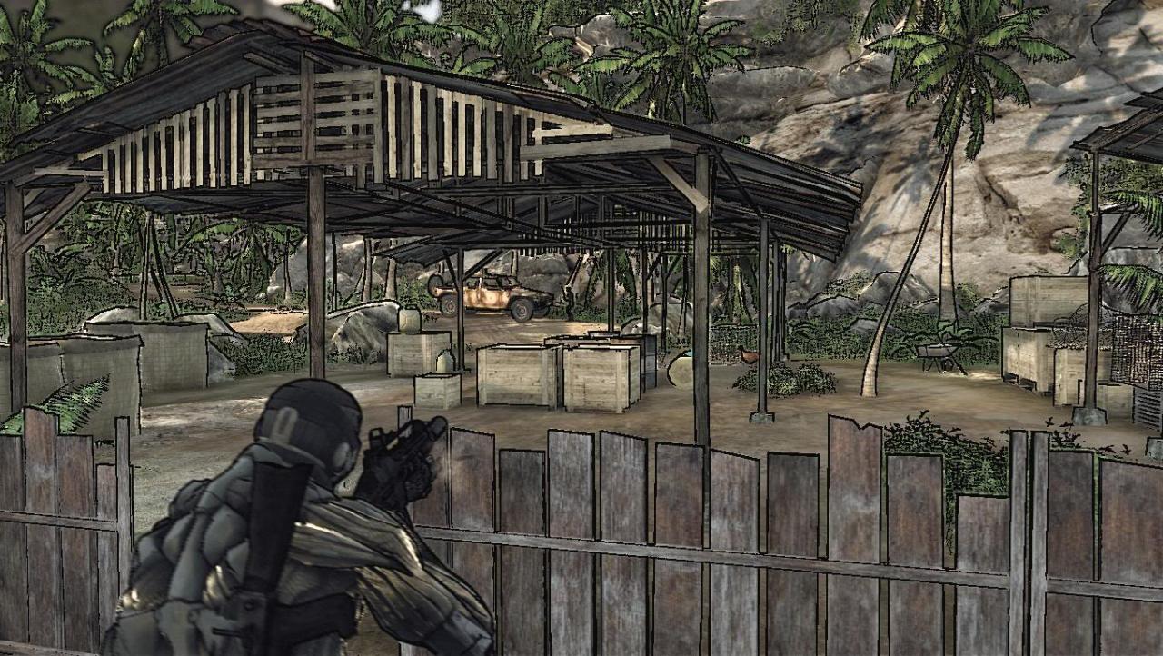 [11/07/2010] Mod-Download für Crysis: So sieht der Crytek-Shooter mit Cel-Shading-Grafik aus. (3)