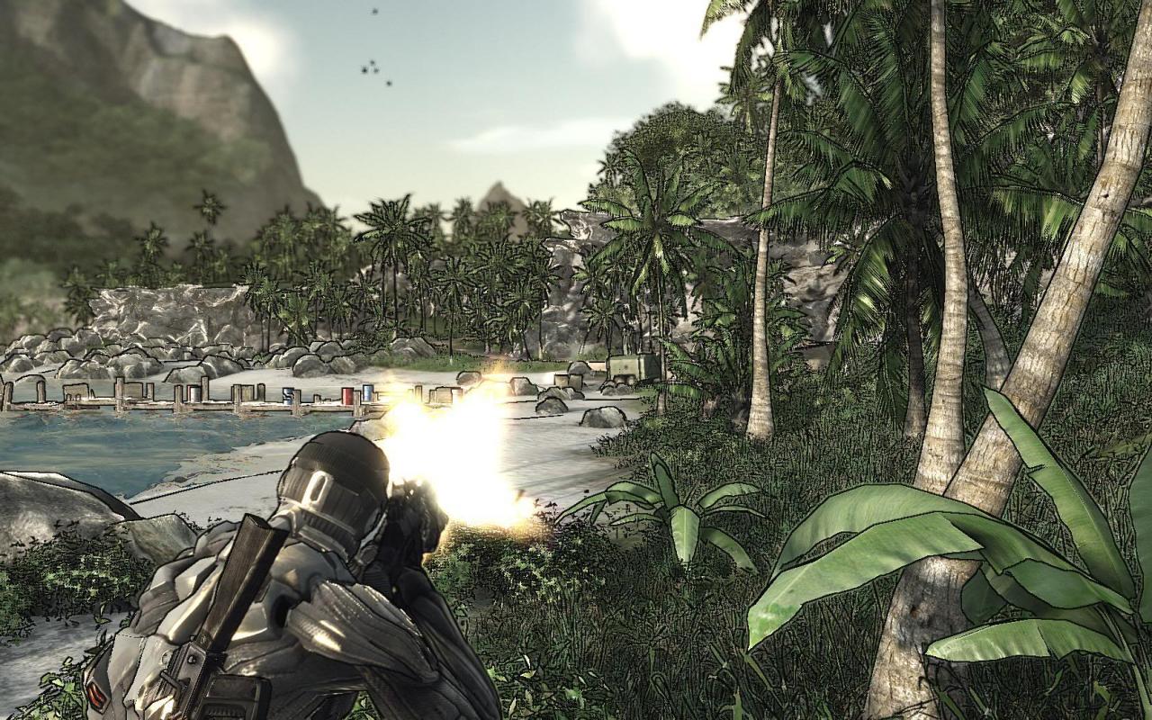 [11/07/2010] Mod-Download für Crysis: So sieht der Crytek-Shooter mit Cel-Shading-Grafik aus. (4)