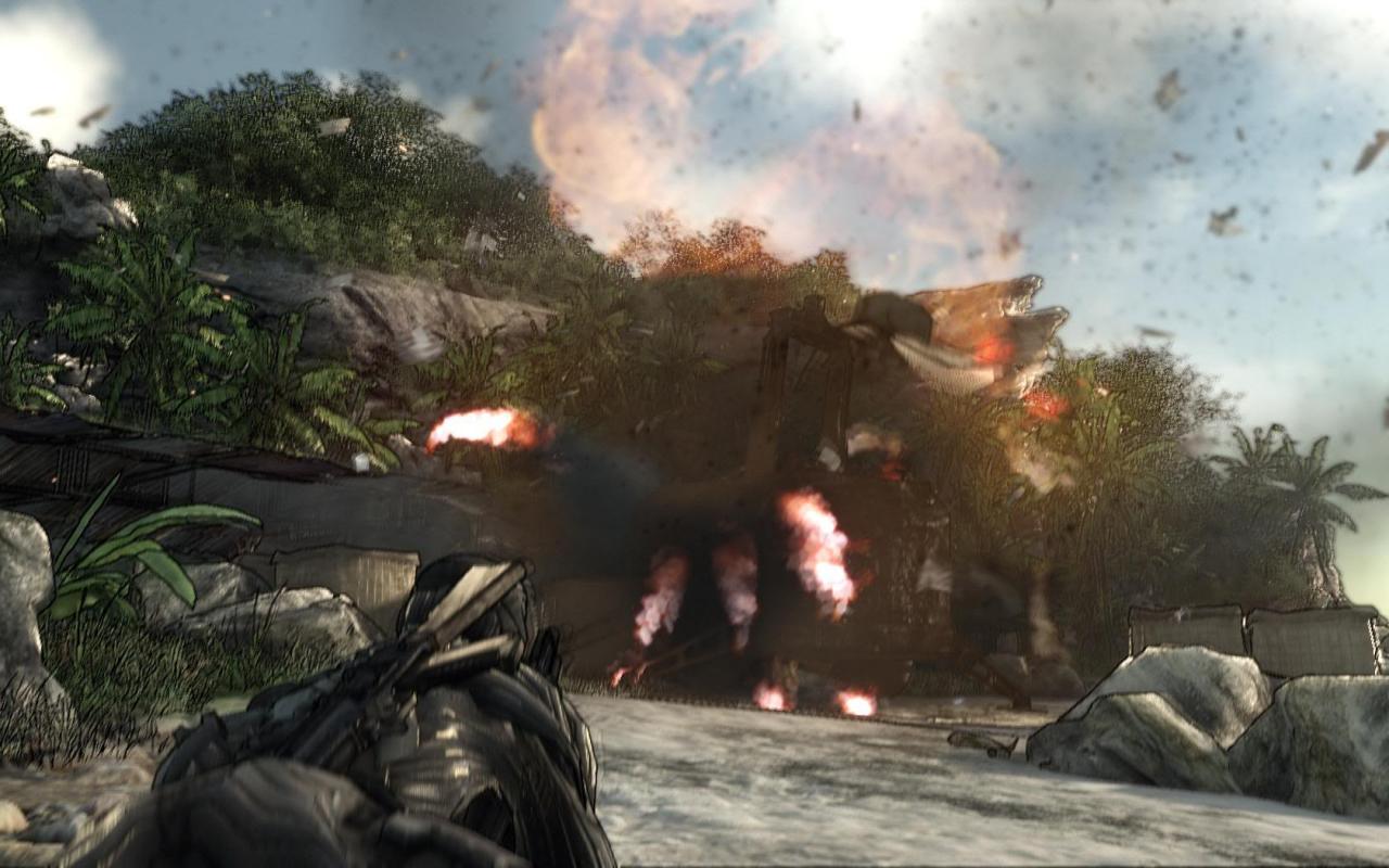 [11/07/2010] Mod-Download für Crysis: So sieht der Crytek-Shooter mit Cel-Shading-Grafik aus. (12)