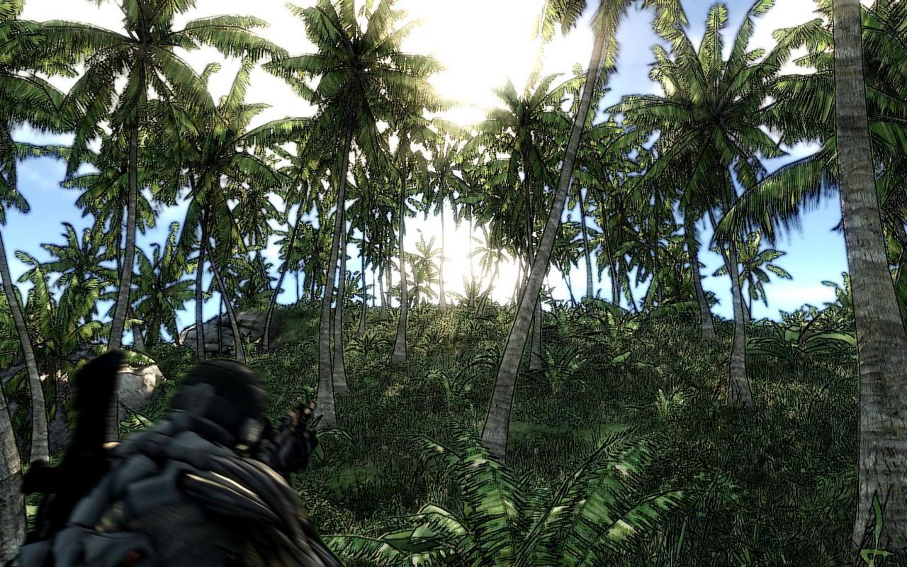 [11/07/2010] Mod-Download für Crysis: So sieht der Crytek-Shooter mit Cel-Shading-Grafik aus. (1)