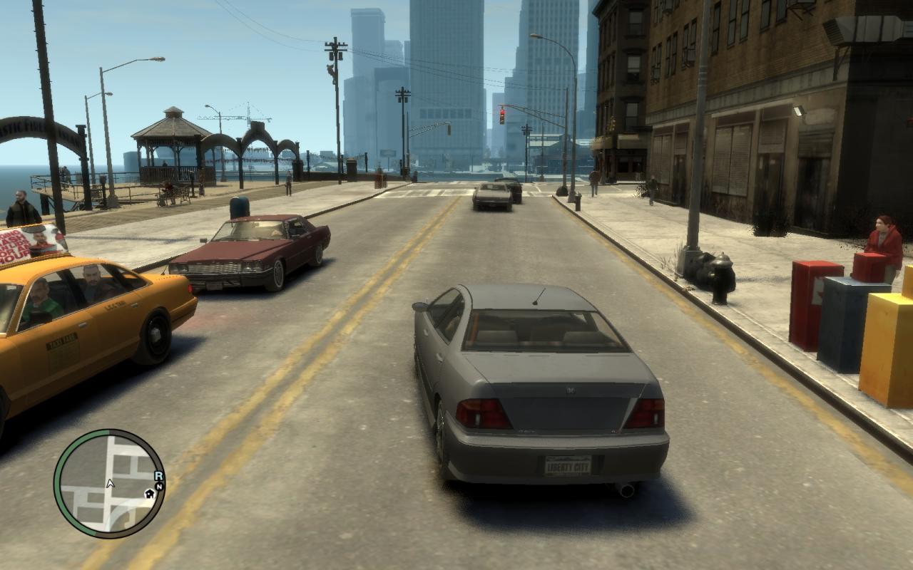 [20/07/2010] GTA 4: Die Landschaft könnte natürlicher wirken, die Autos im Sonnenschein mehr glänzen, nicht wahr?