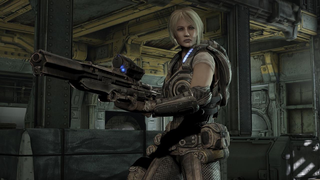 [23/07/2010] Anya Stroud (Gears of War) - Unter den ganzen Muskelprotzen in Epics Action-Epos befindet sich auch eine stahlharte Frau. Anya steht ihren männlichen Kollegen in Nichts nach.