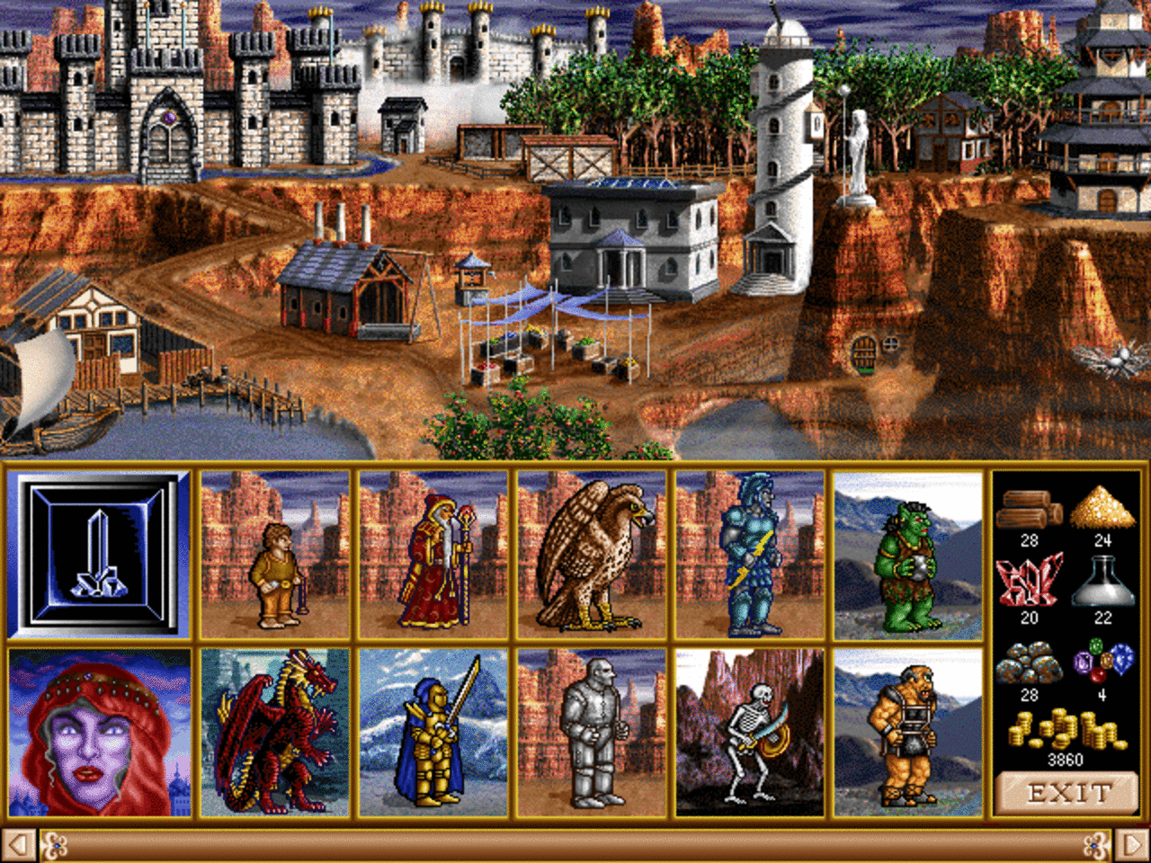 [23/07/2010] Platz 19 - Heroes of Might and Magic 2 mit 0,93 Prozent
