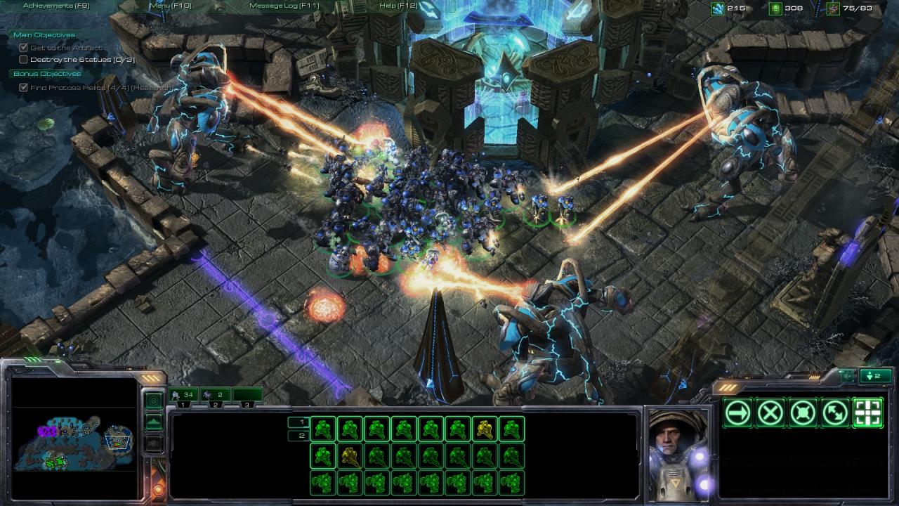 [30/07/2010] Starcraft-Veteranen mögen Starcraft 2 vorwerfen, lediglich ein Grafik-Upgrade des Vorgängers zu sein. Auch wenn es so wäre, hat Blizzard dies meisterlich umgesetzt. Der Grafikstil ist stimmungsvoll und sieht fantastisch aus.