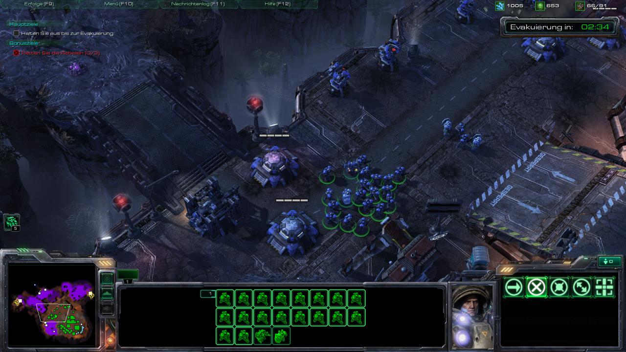 [27/07/2010] Starcraft 2: Mission 3 - Die Stunde Null gelöst. So läuft die Mission ab. (9)