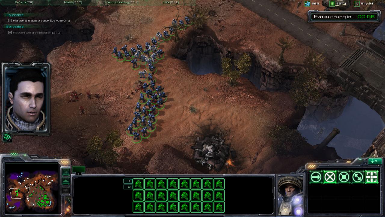 [27/07/2010] Starcraft 2: Mission 3 - Die Stunde Null gelöst. So läuft die Mission ab (11)