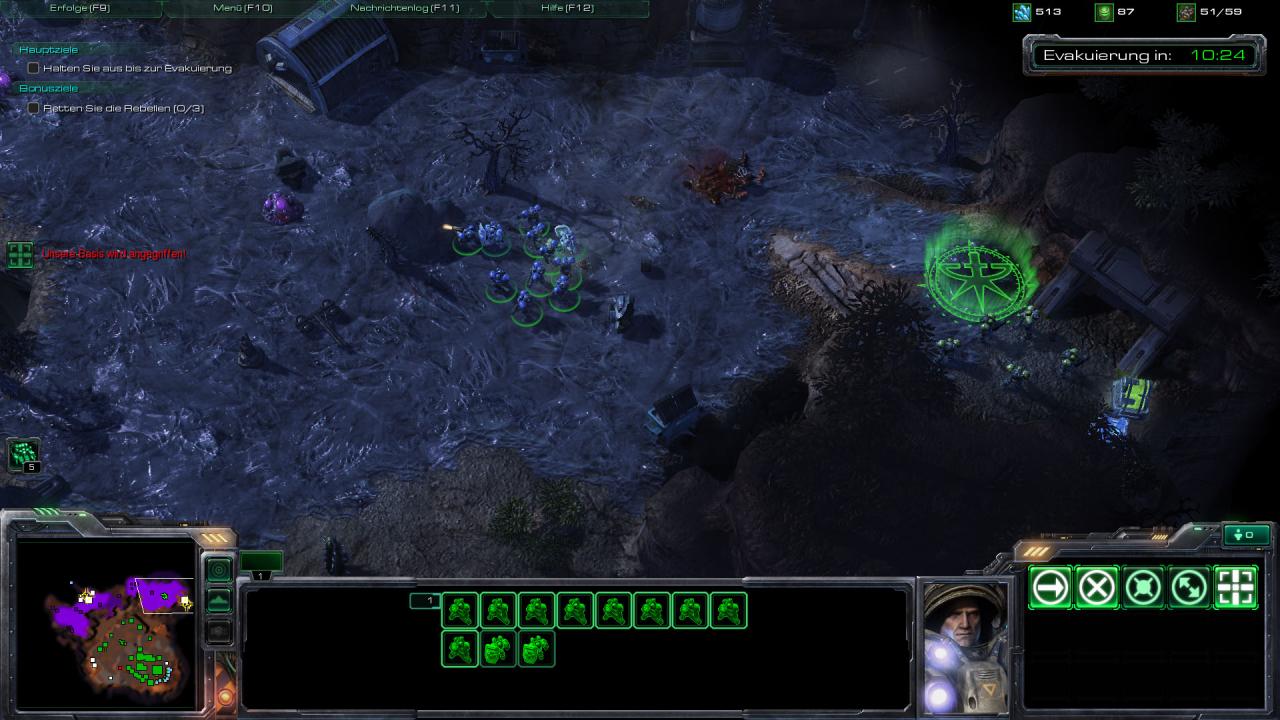 [27/07/2010] Starcraft 2: Mission 3 - Die Stunde Null gelöst. So läuft die Mission ab. (4)