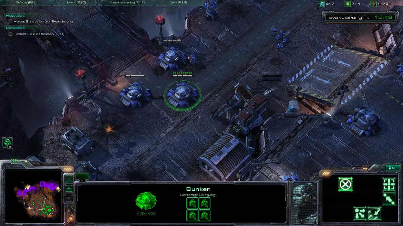 [27/07/2010] Starcraft 2: Mission 3 - Die Stunde Null gelöst. So läuft die Mission ab (10)
