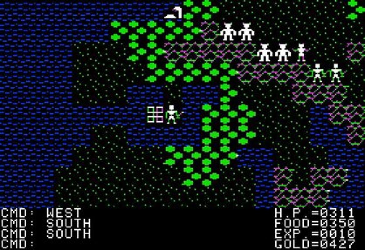 [21/07/2010] 1982: Der älteste Vertreter unserer Singleplayer-Fantasy-Rollenspiele - Richard Garriots Ultima 2, Florian Stangls persönlicher Favorit. Grafik ist eben nicht alles.