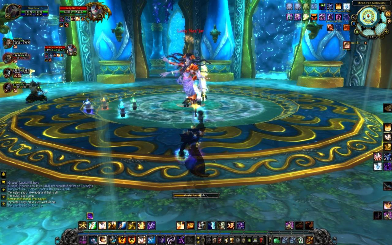 [05/07/2010] WoW Cataclysm: Lady Naz'jar im Thron der Gezeiten