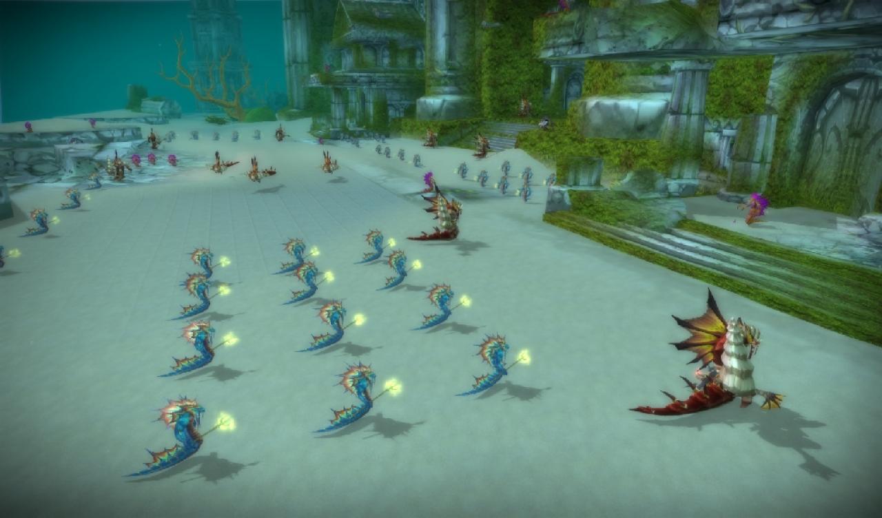 [13/07/2010] Vashj'ir gehört zu den neuen Questgebieten und befindet sich komplett unter Wasser. Beim Questen muss aber nicht aufgetaucht werden.