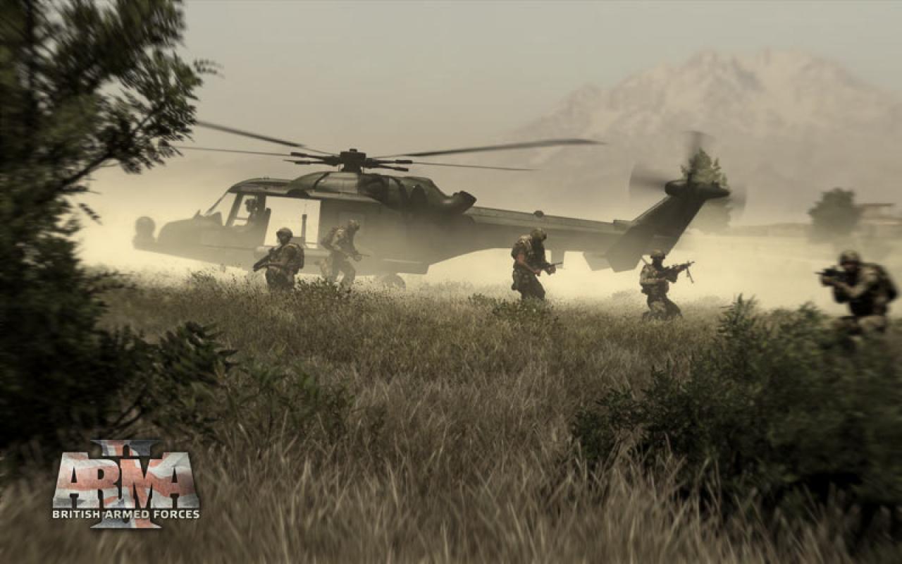 [23/07/2010] Im Multiplayer-Modus von ArmA 2 können sich bis zu 120 Spieler gleichzeitig tummeln. Sollten die entsprechenden Spieler fehlen, darf man seinen Squad mit Bots vervollständigen. Bild: Operation Arrowhead.